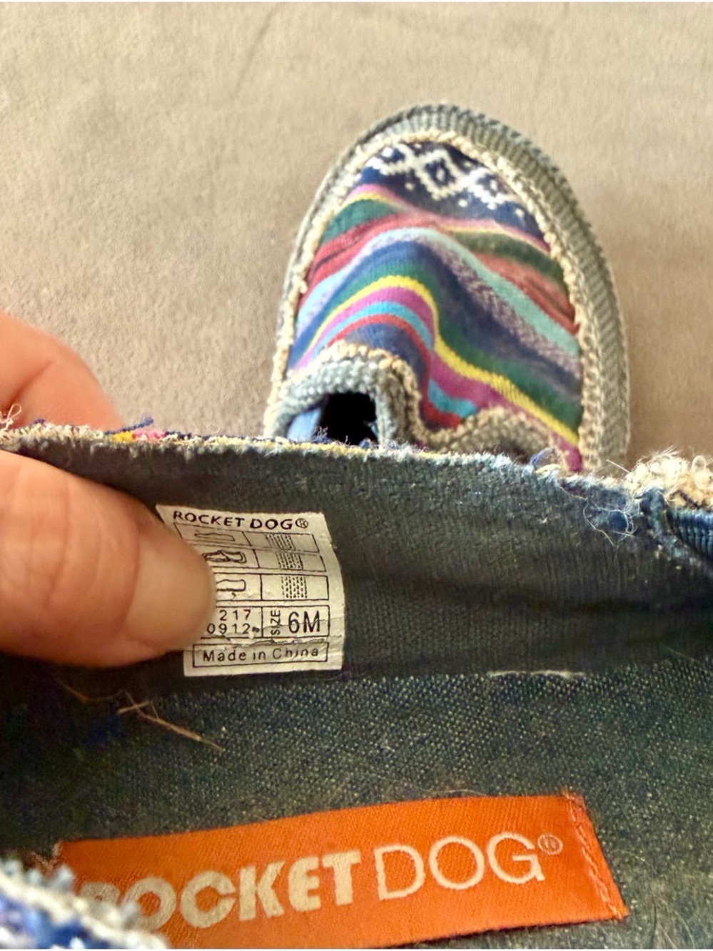 Rocket Dog Multicolor Slip-On Shoes - Picture 2 of 2